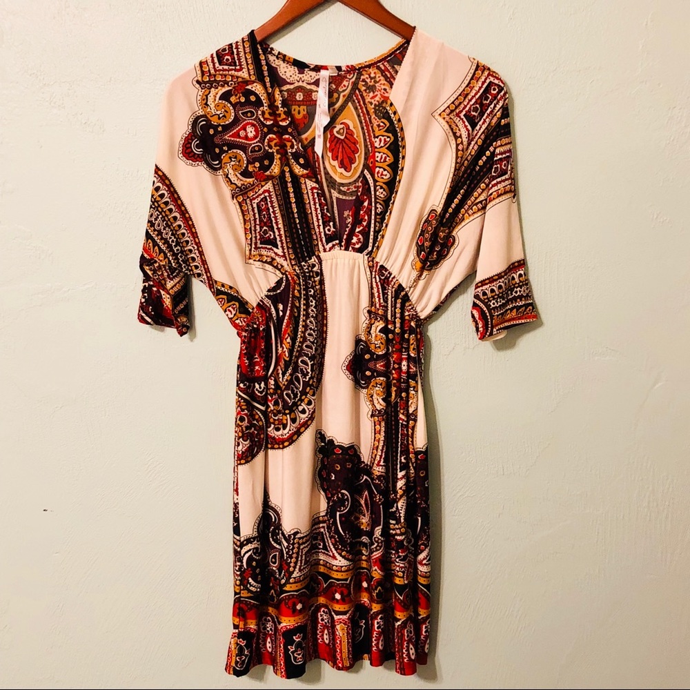 Low Cut Hipster Dress